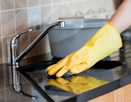 Clean and tidy Maidavale home interior representing careful cleaning standards