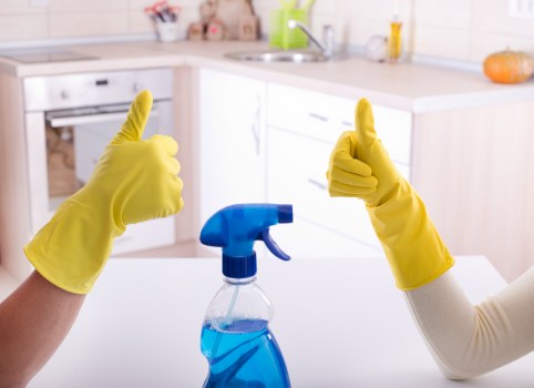 Final property inspection after end of tenancy cleaning in Maidavale