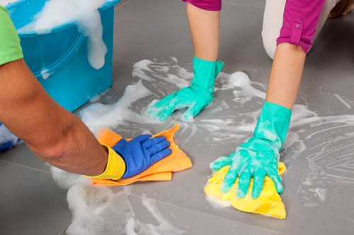Professional hard floor cleaning in Maidavale for bright and polished surfaces