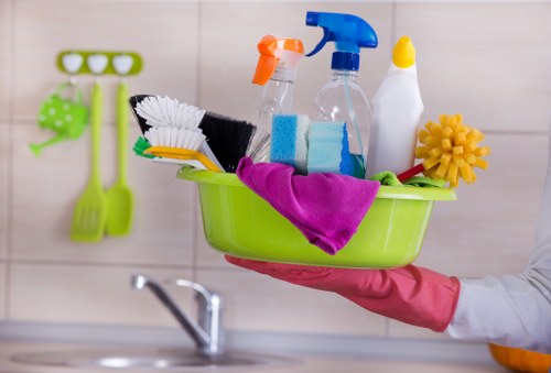 Professional carpets cleaner in Maidavale deep cleaning a home carpet