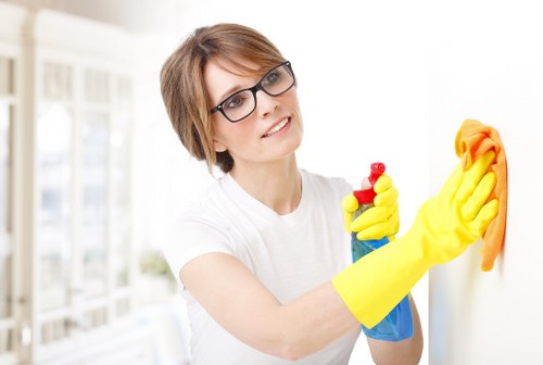 Clean and organised Maidavale office interior after professional cleaning