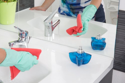 Reviewing a cleaner service issue as part of a formal complaint