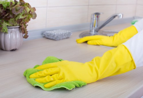 Maidavale cleaner service creating a clean and comfortable room
