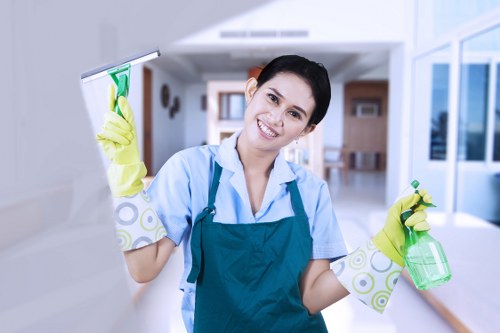 Local oven cleaner in Maidavale cleaning oven racks and trays